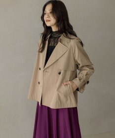 組曲 S タイプライターショート トレンチコート