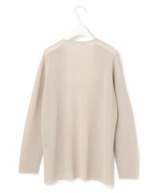 ICB L 【WEB限定カラーあり・洗える】コットンアセテートカーディガン