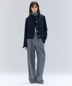 BEIGE， 【洗える・VERY NaVY12月号掲載】LA MONNAIE / バイカラーウールタートルニット