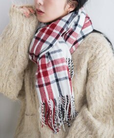 WEGO 【ユニセックス着用ITEM】大判ストール