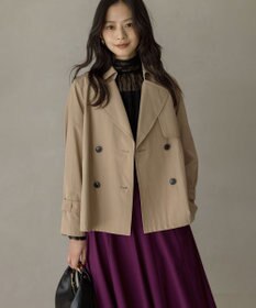 組曲 S タイプライターショート トレンチコート