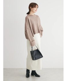 Green Parks マシュマロスエードＩラインスカート