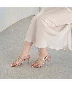 MODE ET JACOMO <MODE ET JACOMO>アシンメトリーストラップサンダル