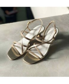 MODE ET JACOMO <MODE ET JACOMO>アシンメトリーストラップサンダル