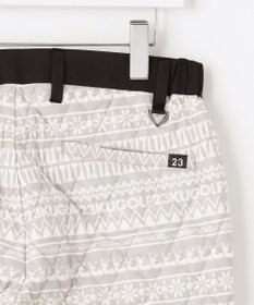 23区GOLF 【MEN】ノルディック柄 キルティング パンツ