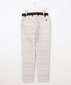 23区GOLF 【MEN】ノルディック柄 キルティング パンツ