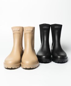 BONTRE 【UNISA/ウニサ】サイドゴアショートレインブーツ