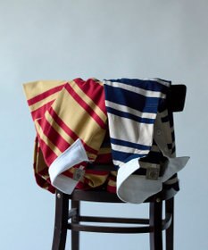 J.PRESS MEN ソフトタッチコットンマルチボーダー ラガーポロシャツ