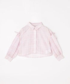 ANY KIDS シアーチェックシャツ