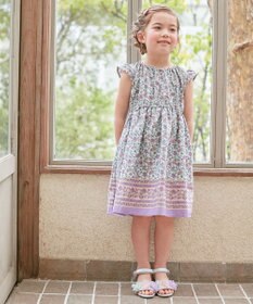 ANY KIDS プリント サマー ワンピース