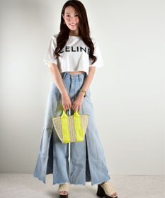 LA BAGAGERIE 【maison vert】【ペーパー素材使用】2WAYかごバッグ