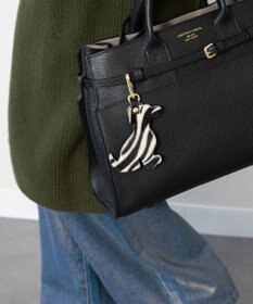 INTER-CHAUSSURES 【ANDREA CARDONE】イヌ型レザーキーチャーム