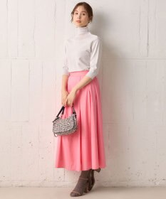 組曲 MINA六分袖タートルネック ニット