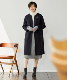 J.PRESS LADIES シャンブレーツイル ジャンパースカート