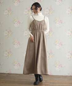 Green Parks ・ＳＵＧＡＲ　ＳＰＯＯＮ　スエードポンチキャミワンピ