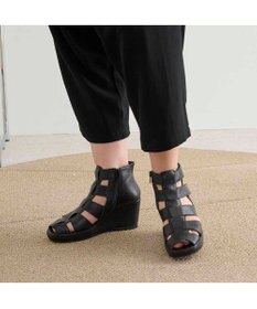 MODE ET JACOMO <D'ICI>グラディエーターウエッジブーツサンダル