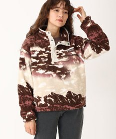 Columbia Columbia/ ウィメンズヘルベチアII プリントクロップドハーフスナップフリース /コロンビア