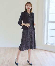 Tiaclasse 【吸水速乾・接触冷感・UVケア・防シワ・洗える】カチオンテーラードジャケット