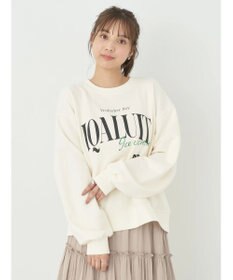 earth music&ecology アソートロゴスウェット