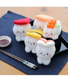 Mother garden しろたん お寿司 手のり マスコット【単品】