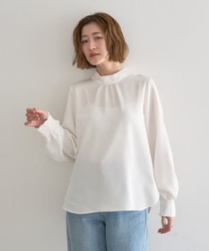 YECCA VECCA 【2点SET】ブラウスセットプリーツMIXジャンスカ