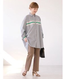 AMERICAN HOLIC リブラインシャツチュニック