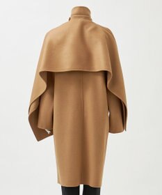 23区 S 【エステータ】ウールリバー ケープ付き コート