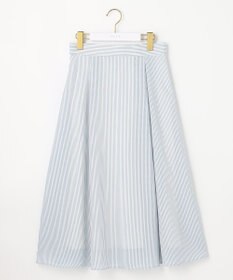 ANY SIS 【洗える】エアリーストライプ スカート