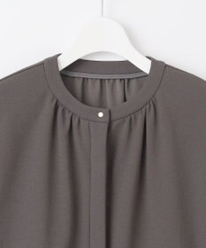 J.PRESS LADIES ジョーゼットジャージー タックスリーブ ブルゾン