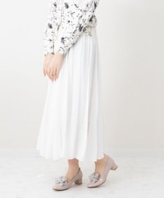 Bridget Birkin 【Bridget Birkin】ヒールアップキラキラリボンローファー