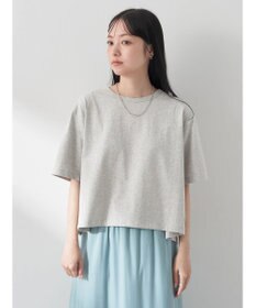 earth music&ecology バックタッククロップドＴ