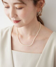 AMERICAN HOLIC ガラスパールネックレス