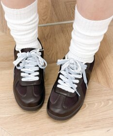 WEGO ダブルシューレースローカットスニーカー