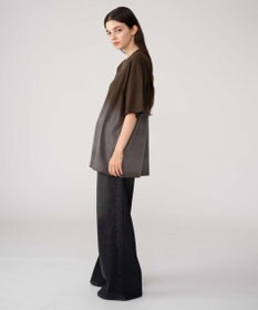 WEGO 【ユニセックス着用ITEM/MLサイズ展開】グラデーションワンポイントT（SS）