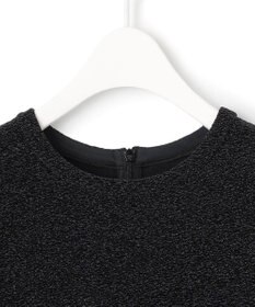 ICB L 【洗える】シャイニーラメジャガード カットソー