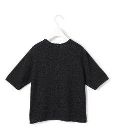 ICB L 【洗える】シャイニーラメジャガード カットソー