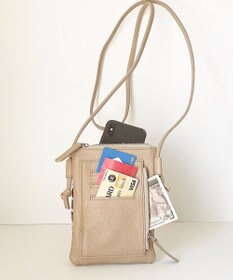 Hekhèr Le Style de Vie 【日本製】ハラコ×シュリンクレザー スマートフォンポシェット