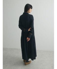 Green Parks armonia．配色シャツワンピース