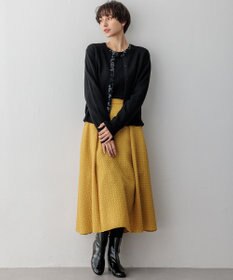 23区 L スパンコールニット カーディガン