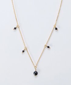 Phoebe <オンワード限定セット>カラージェムステーションワンポイントネックレス×2ラインテクスチャーワイドカフバングル