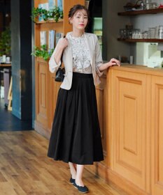 Tiaclasse 【吸水速乾・接触冷感・UVケア・防シワ・洗える】カチオンテーラードジャケット