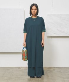 J.PRESS YORK STREET 【WOMEN】ワッシャーニットコンビ ワンピース