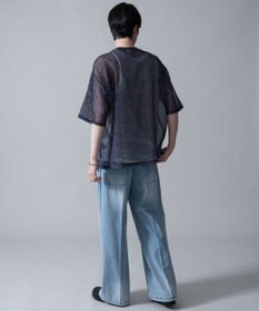 WEGO 【2点SET】メッシュパターンアンサンブルPOシャツ（SS）