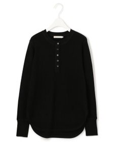 ICB 【洗える】 エクストラファインメリノ ヘンリーネックプルオーバー