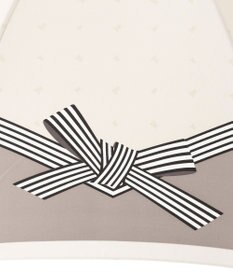 MOONBAT 【耐風】LANVIN en Bleu 長傘 サテンプリントリボン