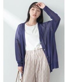 earth music&ecology シアーＢＩＧカーディガン