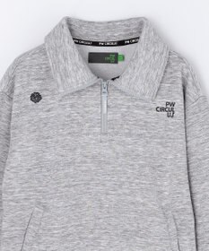 PW CIRCULUS 【WOMEN】ハーフジップ 裏毛スウェットトップス ゴルフウェア レディース