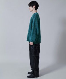 WEGO ベロアモールワンポイントプルオーバー