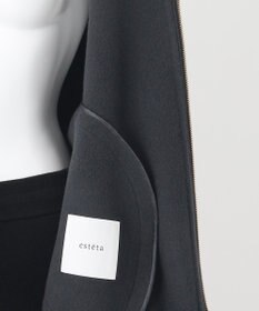 23区 【エステータ】ブラッシュドラムズウール ブルゾン