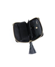 UNBILLION ペルケ perche / ドット型押し・ジャバラカードウォレット